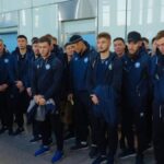 Эксклюзив! Встреча сборной Казахстана по футболу в Астане (видео)